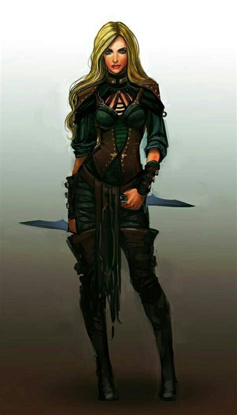 Female Rogue Pathfinder PFRPG DND D D d fantasy Schetsen Verhaal ideeën Animatie
