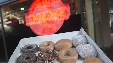 Celebrate Krispy Kremes Birthday With A Dozen Doughnuts For 1