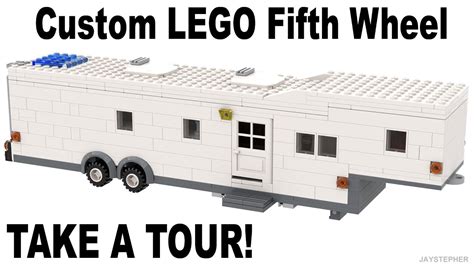 Choose whether you'd like the children working individually or in pairs (the decision might come down to how much lego. LEGO Fifth Wheel Travel Trailer Custom MOC - YouTube
