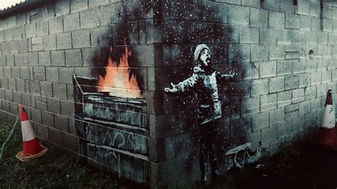 Banksy Port Talbot Sleepless Nights Over Graffiti Move Bbc News