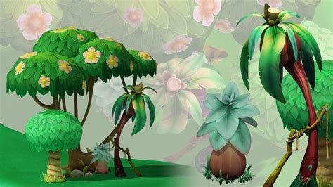 Cartoon Forest Free 3d Models