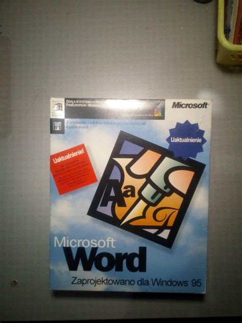Microsoft Word Dla Windows 95 Na Dyskietkach 35 7395485648