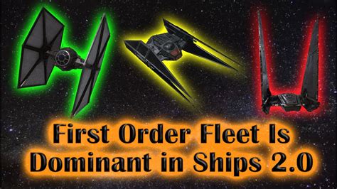 First Order Fleet Reigns Supreme in Ships 2 0 - YouTube