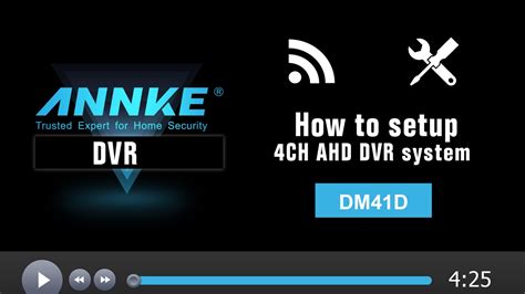 The questions and answers include general system setup, wiring, tv modulators, hard drive space usage and motion detection recording. Security Camera Installation Tutorial: How to set up Annke ...