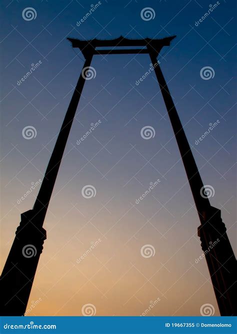 Great Swing Stock Image Image Of Famous Asia Cityscape 19667355