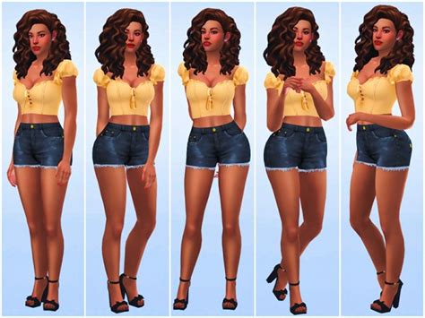 Sims 4 Model Pose Pack