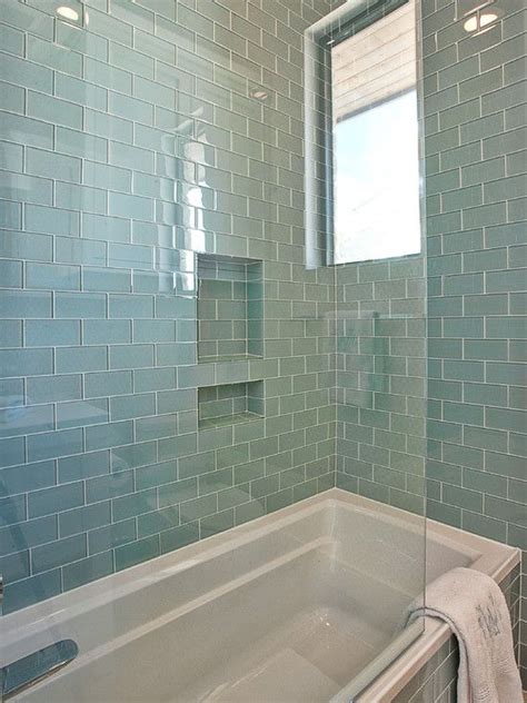 It doesn't get anymore beautiful than this. Bathroom Glass Tile Designs | online information