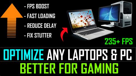 How To Boost Low End Laptops For Gaming Optimize Low End Pc For Gaming