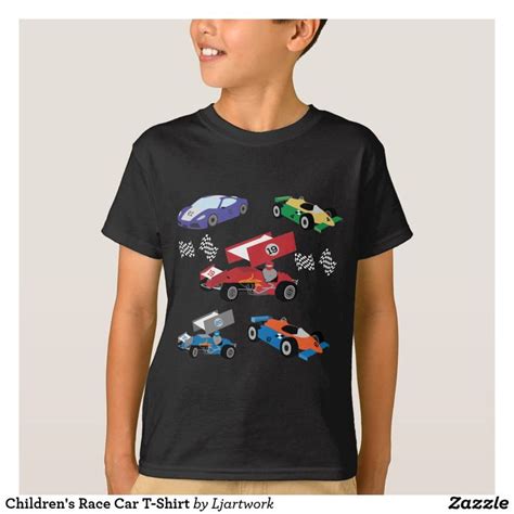 Childrens Race Car T Shirt Race Cars T Shirt Shirts