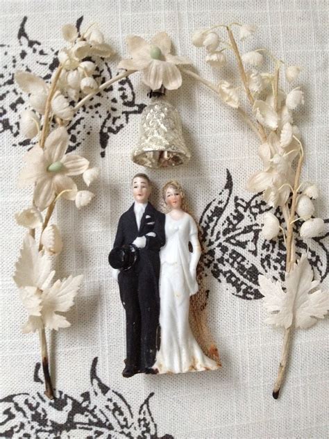 1920 S Bisque Wedding Cake Topper With Arch Germany By Iloveluci