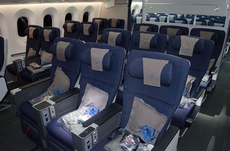 British Airways Boeing 787 World Traveller Plus Cabin Boeing 787