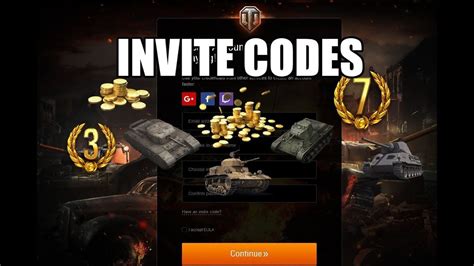 Invite Code Wot World Of Tanks Invitations Coding