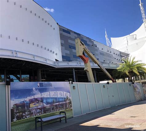 Disney cast members were very fortunate to preview inside the new nba experience at disney springs. Construction Update: Disney Springs' NBA Experience, Jaleo ...
