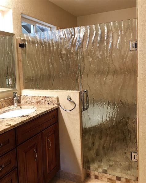 we have many options for patterns of glass if you choose to install one with texture bendor