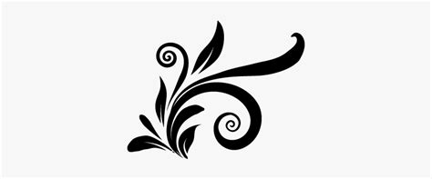 Swirl Clipart Decal Calligraphy Hd Png Download Transparent Png