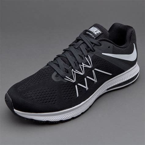 Make sure to give this shoe a try on before the nike air zoom winflo 3 sure made a revolutionary comeback from its previous model. Nike Zoom Winflo 3 - Black/White-Anthracite - Mens Shoes ...