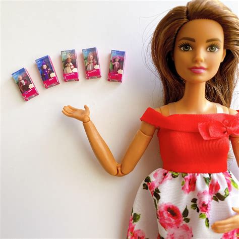 Set Of 5 Mini Barbie Kelly Club Toys For Barbie Dollminiature Etsy