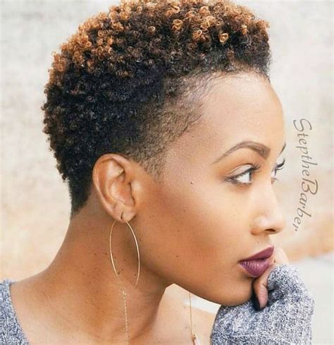 Very Short Natural Hairstyles For Black Women Spadai Magingii