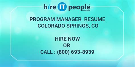 Telugu phd thesis resume template security guard. Program Manager Resume Colorado Springs, CO - Hire IT ...
