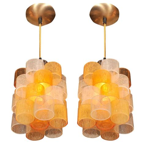 Hot promotions in coloured pendant lights on aliexpress think how jealous you're friends will be when you tell them you got your coloured pendant lights on aliexpress. Pair of Venini Multi-Colored Glass Pendant Light Fixtures ...