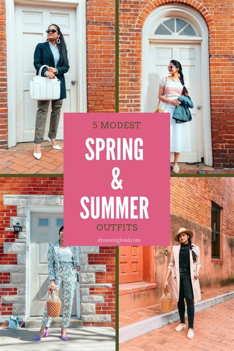 Trendy Modest Outfits For Spring And Summer Fashion Dreaming Loud