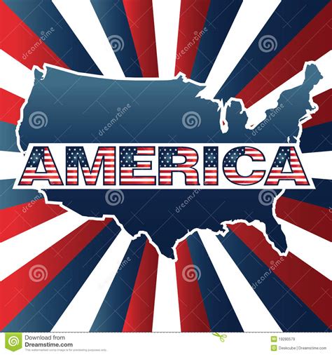 Amerika Lizenzfreie Stockbilder - Bild: 19280579