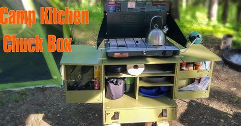 Camping Kitchen Chuck Box Plans