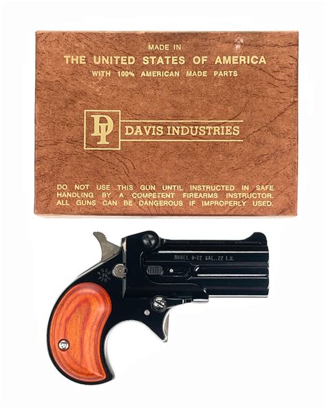 Lot Davis Industries Model D 22 Over Under 22lr Derringer Pistol