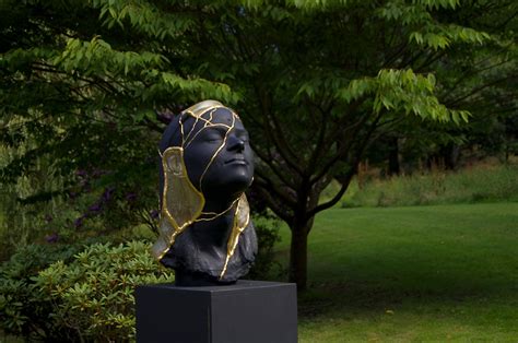 Breathe Large Bronze Sculpture By British Sculptor Billie Bond