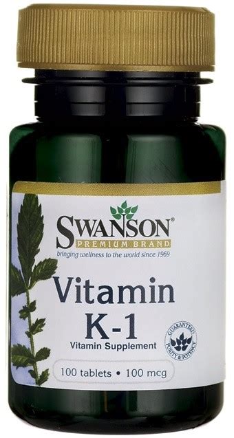 Best vitamin d3 and k2 supplement brands in 2020 / 2021. Swanson Vitamin K-1, 100mcg - 100 tablets - Bodybuilding ...