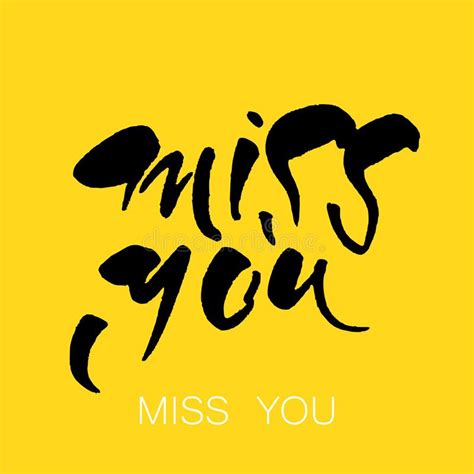 Miss You Template Stock Illustrations 914 Miss You Template Stock