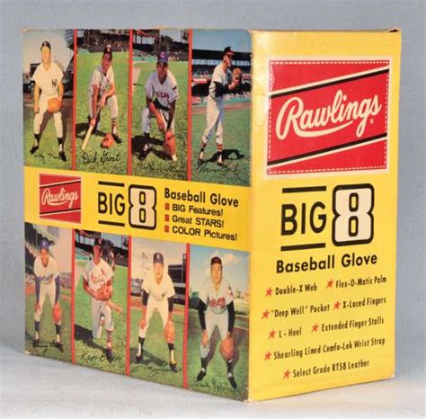 Rawlings Big 8 Box 2 Rawlings Baseball Glove Collector Gallery