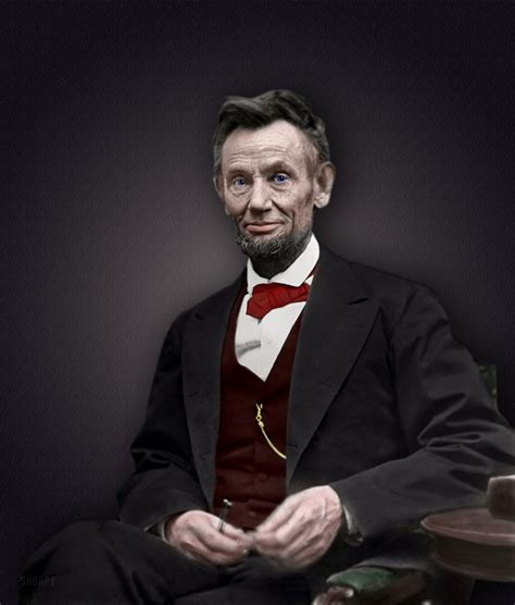 Abraham Lincoln Colorized Shorpy Old Photos Framed Prints