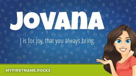 Jovana First Name Personality And Popularity