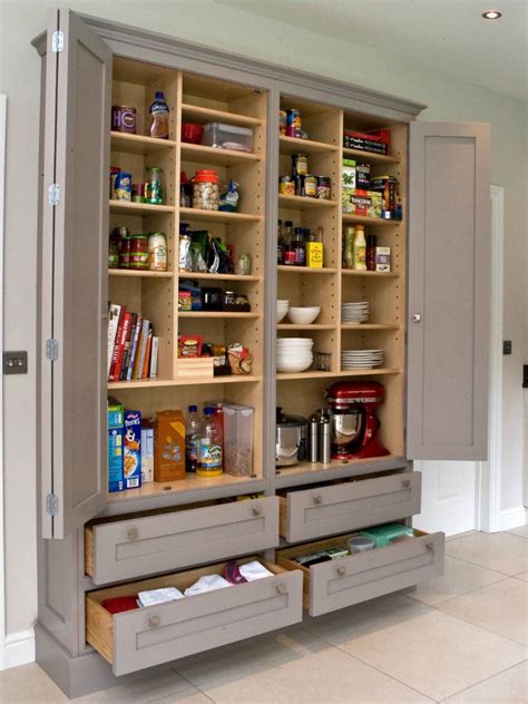 10 Free Standing Pantry Cabinet Ideas