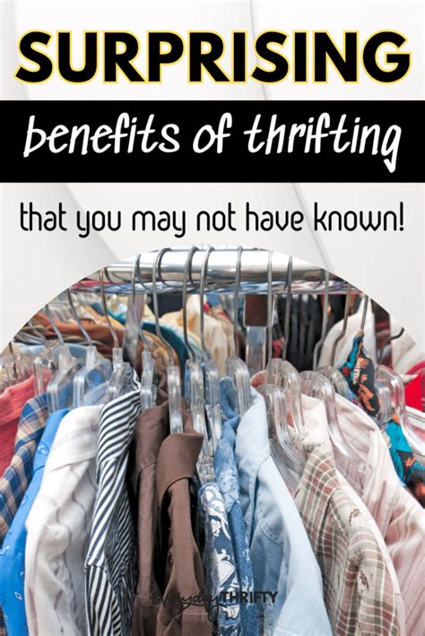 top 12 benefits of thrifting that s good for your wallet and the planet everyday thrifty