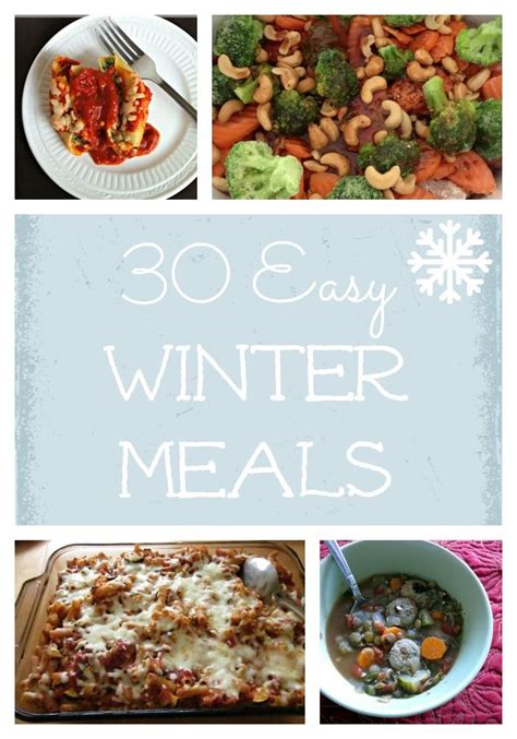 Winter Meals On A Budget Food Recipe Story