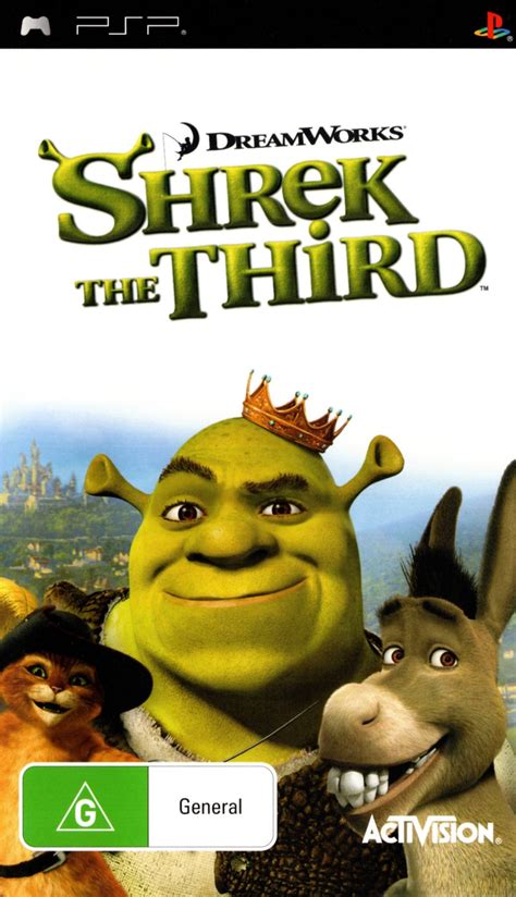 Shrek The Third Psp Super Retro