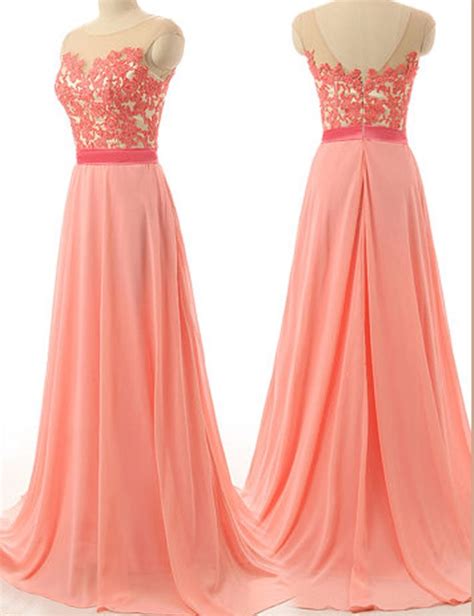 17 Cheap Coral Lace Bridesmaid Dresses MY HOME