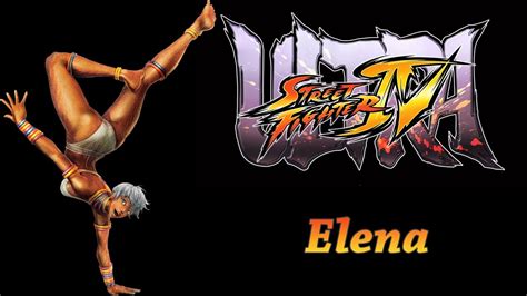 Ultra Street Fighter Iv Elena Prology And Ending Youtube