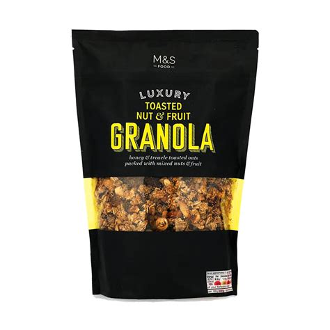 Marks And Spencer Luxury Toasted Nut And Fruit Granola Ntuc Fairprice