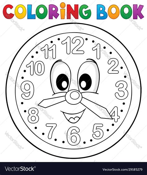 Coloring Pages Clock