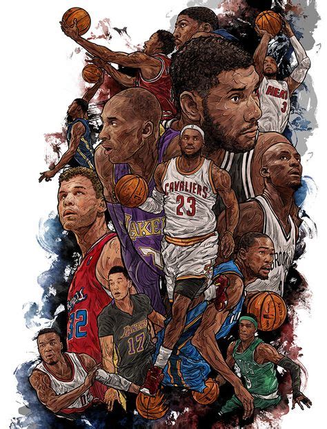 60 Basketball Art Ideas In 2021 Basketball Art Basketball Nba Art