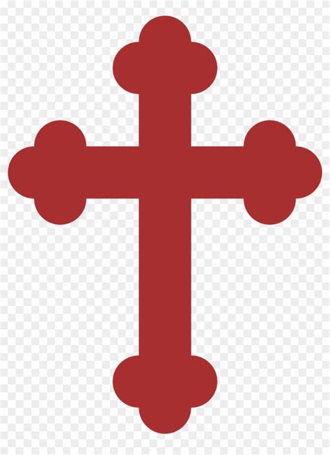 Cross Red Symbol Design Png Image Christian Cross Clip Art Designs