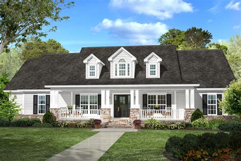 Southern Country Home Plan 4 Bedrm 2420 Sq Ft 142 1131