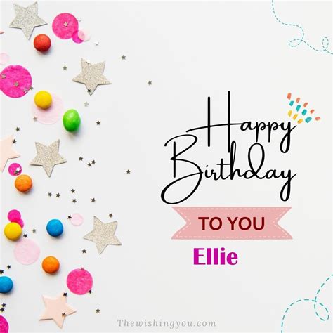 Hd Happy Birthday Ellie Cake Images And Shayari