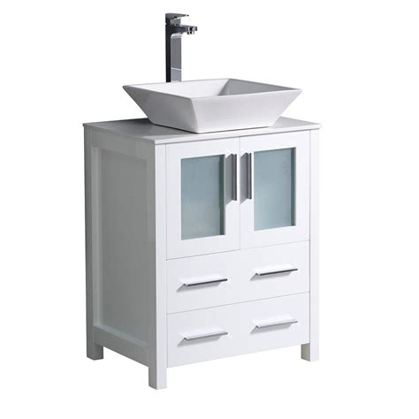The amaya 24 single sink bathroom vanity set mixes traditional and contemporary elements effortlessly, resulting in a beautiful addition to any bathroom. 24 Inch Vanities - Bathroom Vanities - Bath - The Home Depot