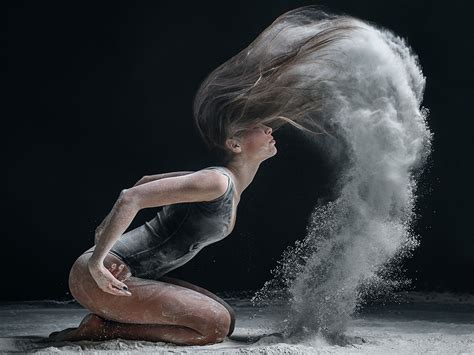 Jaw Dropping Dance Portraits Caught With Flour And Photography By
