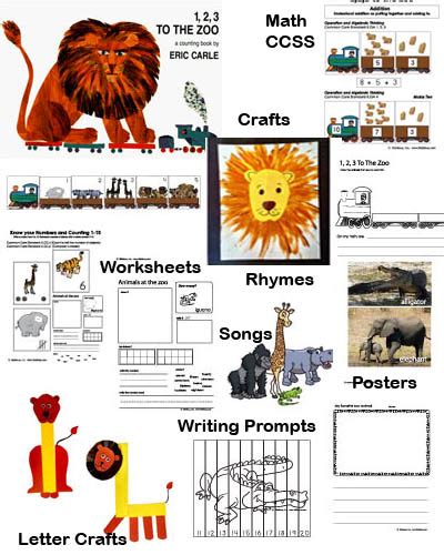 Zoo And Animals Preschool Activities And Printables Kidssoup