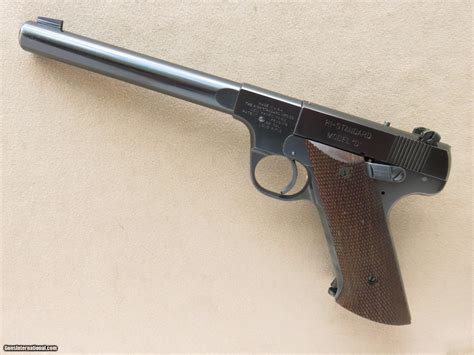 Hi Standard Model D Automatic Target Pistol Cal 22 Lr